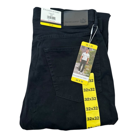 English Laundry Men’s Chino Pants Oaklum  Casual- Black - Picture 11 of 12